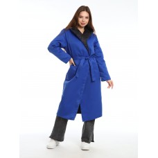 Халат утепленный прямого силуэта