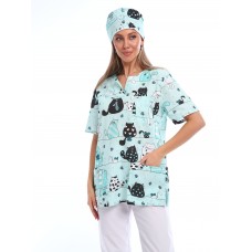 Куртка медицинская бязь