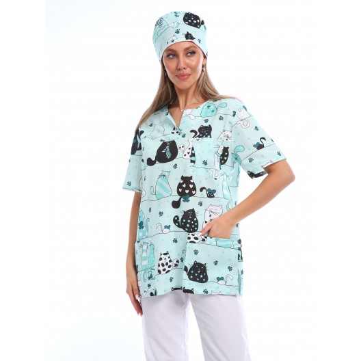 Куртка медицинская бязь